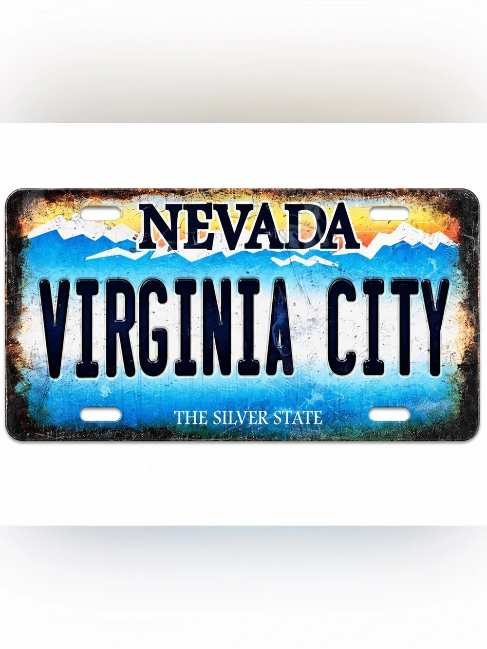 NEW Virginia City Nevada License Plate Metal Sign